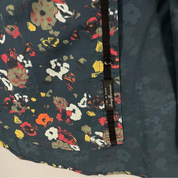 Rag and Bone Pursuit Rove Floral Print Long-Sleeve Shirt - Picture 7 of 11